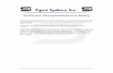 Software Documentation Library - Sigma Syssigmasys.com/cps/cd2cut/TOC.pdf · Software Documentation Library This document provides links to all our documentation. If you have read