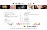 TANIA LEVY · tania.levyrock@hotmail.de l Singapore l +65 9468 0392 born in: 1989 l nationality: German l hair: blond ... Brecht Privatschule Lukulue e.V. Various schools; ...