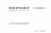 DIE Report 1-2011 Innenteil 09 03 · Anzeigen: sales friendly, Bettina Roos Siegburger Str. 123, 53229 Bonn Tel. (0228) 97898-10, Fax (0228) 97898-20 E-Mail roos@sales-friendly.de