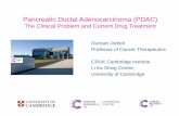 Pancreatic Ductal Adenocarcinoma (PDAC)crukcambridgecentre.org.uk/sites/default/files/Teaching Slides PDAC... · • Gemcitabine plus capecitabine ... .. plus G-CSF (filgastrim) s.c.