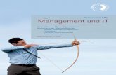 Folder Management und IT Unternehmensfuehrung · der Unternehmensführung Die Grundlage für das erfolgreiche Führen eines Unternehmens ... Seminararbeit + Master Thesis Das MSc-Programm