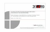 Ralph Hientzsch, Geschäftsführer Consileon Frankfurt … · Innovationen und Benchmarking Ralph Hientzsch, Geschäftsführer Consileon Frankfurt GmbH ... Versicherungen/ Makler