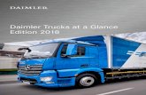 Daimler Trucks at a Glance Edition 2018 · DAIMLER TRUCKS | CONTENT 2 Content Foreword 3 The Divisional Board of Daimler Trucks 4 ... tions, construction site use, or distribution