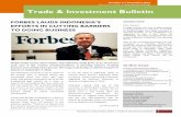 Trade & Investment - Kemlu Investment Bulletin - II... · 211 W. Wacker Drive #8 ... Coordinating Board chairman Thomas Lembong and media tycoon Chairul ... 4 Trade & Investment Bulletin