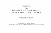 INDEX TO IMAGES OF AMERICA FRACKVILLE, Vol. … · INDEX TO IMAGES OF AMERICA – FRACKVILLE, Vol. I and II Lorraine Stanton Frackville, Pa. compiled by Becki White