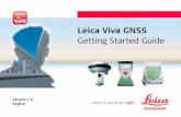 Leica Viva GNSS - gefos-leica.cz€¦ · Leica Viva GNSS Getting Started Guide Version 1.0 ... tions in the Leica CS10/CS15 User Manual and the Leica GS10/GS15 User Manual. ... ——