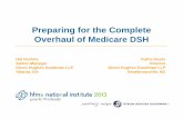Preparing for the Complete Overhaul of Medicare DSH · Preparing for the Complete Overhaul of Medicare DSH Hal Guthrie Kathe Hoots Senior Manager Director Dixon Hughes Goodman LLP