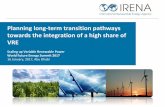 Planning long-term transition pathways towards the ... WFES Scaling up VRE - Lon… · Planning long-term transition pathways towards the integration of a high share of VRE Scaling