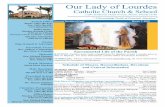 Our Lady of Lourdes · Our Lady of Lourdes Catholic Church & School 11291 Southwest 142nd Avenue, Miami, Florida 33186 “ A Stewardship Parish of Perpetual Adoration” ... Marta