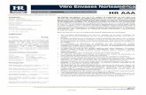 Vitro Envases Norteamérica - hrratings.com 8 2009.pdf · La nueva alternativa en calificación de valores. ... Entre los factores en que se fundamenta nuestra calificación se encuentran: