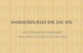 SA(800/805/810) SRE SAE SRS - J.K. Shah Classesjkshahclasses.com/images/LAST LECTURE BORIVALI.pdf · SRE 2400- Engagements to Review Financial Statements •A practitioner, who is