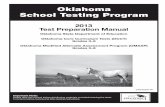 Oklahoma School Testing Programsde.ok.gov/sde/sites/ok.gov.sde/files/Gr3-8_Test_Prep-Manual.pdf · ALL Oklahoma School Testing Program, OCCT and OMAAP Grades 3–8 Test Preparation