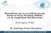 Beneficios de la acreditación de Point of Care Testing ... · Proceso estadístico de control de calidad activo diseñado para proveer una monitorización continua del proceso analítico