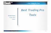 Best Trading :: Best Trading Pro:::: BBeesstt … · Estudos disponíveis Moving Averages Dual Simple Moving Average (DSMA) Exponential Moving Averages (EMA) Kaufmann Adaptive Moving