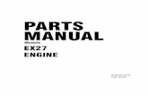 PARTS MANUAL - Small Engine Suppliers · ex27 - 5 - 02-03