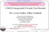 CMOS IC Test - RIT - People · CMOS IC Test Results Page 24 Rochester Institute of Technology Microelectronic Engineering DISCUSSION ON N-SELECT AND P-SELECT The designer needs only