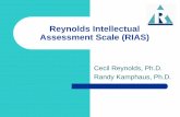 Reynolds Intellectual Assessment Scale (RIAS)€¦ · Demographic Characteristics of the U.S. Population and of the RIAS Standardization Sample: Percentages by Age, Ethnicity and