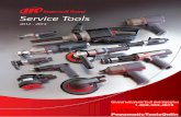 Ingersoll Rand Service Tools Catalog · 4 Service Tools 2012 2013 Cordless Ratchets Cordless Drills R385 – 1/2” Tool only R385-2L 1/2” - Kit R380 – 3/8” Tool only R380-2L