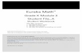 Student Workbook - u-46.org€¦ · Student Workbook This file contains ... Compare lengths using taller than and shorter than with aligned and ... thing that is abou t the same length