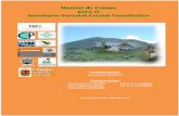 Manual de Campo para el Inventario Forestal Estatal ... · Inventario Forestal Estatal Cuantitativo Coordinación: Fernando Paz (COLPOS) Colaboración: Marcos Casiano (COLPOS) Carlos
