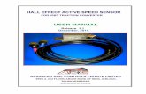 HALL EFFECT ACTIVE SPEED SENSOR - arc.net.in Sensor igbt.pdf · hall effect active speed sensor for igbt traction converter user manual advanced rail controls private limited #59/1-2,