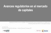 Avances regulatorios en el mercado de capitales - anif.coanif.co/sites/default/files/memorias/ana_maria_prieto-_minhacienda.pdf · PROFUNDIDAD FICs Pese al desarrollo de la industria,