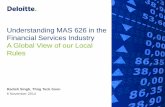 Understanding MAS 626 in the Financial Services Industry … - Global view of New 626 - 10 Nov.pdf · Understanding MAS 626 in the Financial Services Industry A Global View of our