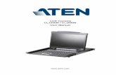 LCD Console CL1000M / CL1000N User Manual - ATENassets.aten.com/product/manual/cl1000m-cl1000n-w_2017-10-05.pdf · CL1000M / CL1000N User Manual 2 Features Exclusive LED illumination