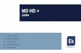 MD HD - Betacom manual MDHDPLUS.pdf · y conectar el modulador al ordenador con cable USB (Tipo A/ Tipo B). ... • Usar el software MD HD Soft para programar franjas horarias de