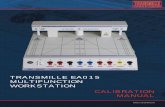 TRANSMILLE EA015 MULTIFUNCTION … · Page 4 EA1 Calibration Manual - V1. Introduction The EA015 is designed for use with Transmille 3000A and 4000 Series Calibrators. Incorporating