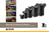 World Pressure Filters - RG Group · 152 World Pressure Filters A New Standard in 7,000 psi Pressure Filters