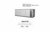 APC Silcon 400-500kW 480V UPS User Guide - … Silcon 400-500 Brochure.pdf · 4 User Guide APC Silcon 400-500kW 480V UPS 990-4040 Introduction 1.0 Introduction This UPS system is