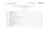 Stata basics (Stata 13 or 14) - Home - FORSforscenter.ch/wp-content/uploads/2017/03/Stata-basics1.pdf · 1 . Stata basics (Stata 13 or 14) Ursina Kuhn and Oliver Lipps, FORS, Lausanne