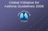 Global INitiative for Asthma Guidelines 2006 - The … · History 1993 Global Initiative for Asthma (GINA) formed 1995 goals and objectives were described in NHLBI/ WHO workshop report