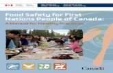 Food Safety for First Nations People of Canada - … · Food Safety for First Nations People of Canada: A Manual for Healthy Practices. ... (de-frosting) ... Food Safety for First