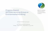 Progress Report INTOSAI Working Group on Environmental ... AM/2909_1_WGEA... · INTOSAI Working Group on Environmental Auditing . Outline • 2014 – 2016 Work Plan Progress Report