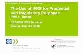 The Use of IFRS for Prudential and Regulatory Purposessiteresources.worldbank.org/EXTCENFINREPREF/Resources/4152117... · The Use of IFRS for Prudential and Regulatory Purposes IFRS
