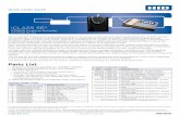 iCLASS SE CP1000 Desktop Encoder Quick Start Gudie · A variety of sample cards and credential credits (see below). Included Sample Cards QTY P/N DESCRIPTION 1 0501500295-READER Reader