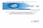 ETSI TS 134 122 - V11.12.0 - Universal Mobile ... · Radio transm (3GPP TS 34.12 TECHNICAL SPECIFICATION 134 122 V11.12.0 (201 elecommunications System (conformance specification;