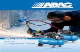 ABAC PISTON COMPRESSORS PRO SERIES - …€¦ · This range of compressors has robust and strong direct driven pumps for more intensive use, ... ABAC PISTON COMPRESSORS PRO SERIES.pdf