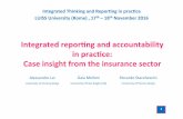 Integrated repor,ng and accountability in prac,ce: … MELLONI... · Integrated repor,ng and accountability in prac,ce: Case insight from the insurance sector 1 1 Alessandro Lai University