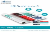 IRIScan Book - irislink.com · 7 Guía rápida del usuario – IRIScan™ Book 5 Botón y selección de la resolución en la pantalla editable en el PC con el software InstantResult.
