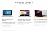 What is Linux? - FreeSurfersurfer.nmr.mgh.harvard.edu/pub/docs/Unix_tutorial_zjk.pdf · What is Linux? Linux Most common household computer 90% of all internet traffic comes from