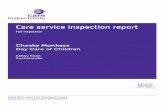 Care service inspection report - Cheeky Monkeys …cheekymonkeysnursery.co.uk/wp-content/uploads/2016/12/Inspection... · Care service inspection report Full inspection Cheeky Monkeys