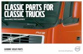 Classic parts for classic truckstcwa.com.au/wp-content/uploads/2013/05/VOLVO-CLASSIC-PARTS-Sin… · genuine volvo parts Good for your truck. Great for your business. Classic parts