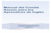 Manual del Comité Asesor para los Aprendices de … · Asesor para los Aprendices de Inglés Comité Asesor para el Aprendizaje del Inglés de Distrito (DELAC) Distrito Escolar Unificado