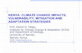 KENYA: CLIMATE CHANGE IMPACTS, VULNERABILITY, MITIGATION ...· VULNERABILITY, MITIGATION AND ADAPTATION