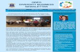 ODEO DIVERSITY BUSINESS Supplier …odeo.ri.gov/documents/odeo-newsletter-issue3-july...Programming Services Officer DBE Jean Heiss Jean M. Heiss es la nueva Oficial de Servicios de