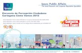 Encuesta de Percepción Ciudadana Cartagena Cómo … · Ipsos-Napoleón Franco está certificado en la norma internacional ISO 20252:2006. Ipsos-Napoleón Franco está certificado