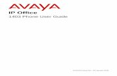 1403 Phone User Guide - IPOFFICEINFO.COM · 1403 Phone User Guide IP Office. 1403 Phone User Guide Page 2 IP Office 15-601013 Issue 04a (16 January 2015) ... Avaya reserves the right